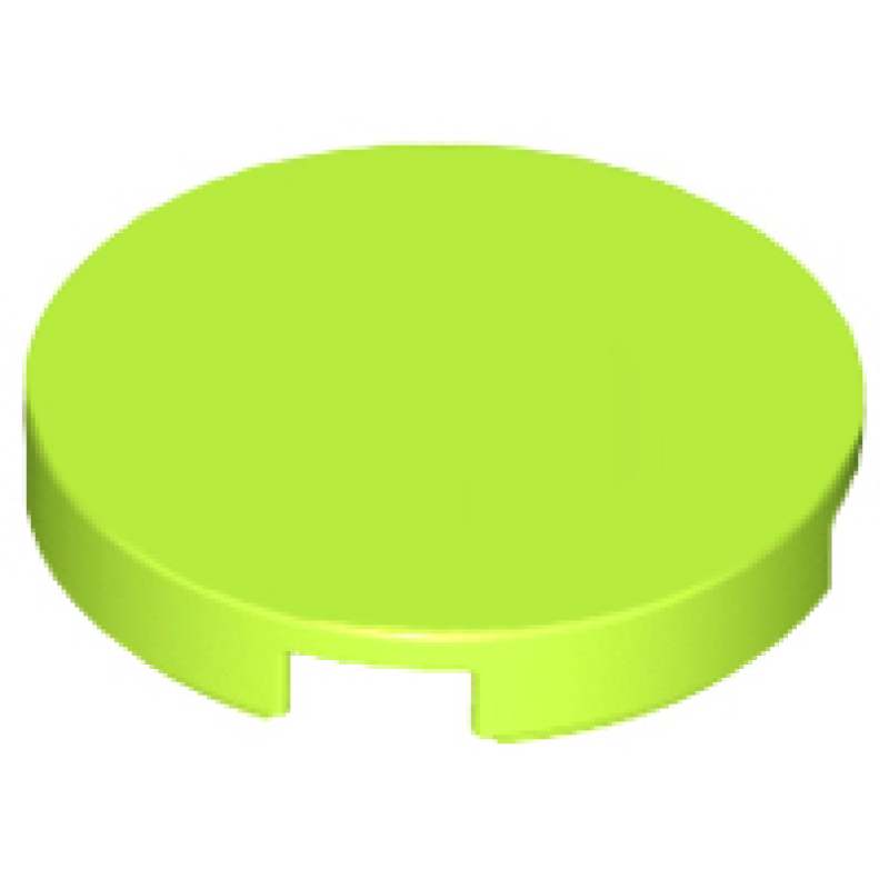 Tegel, Rond 2x2 Lime